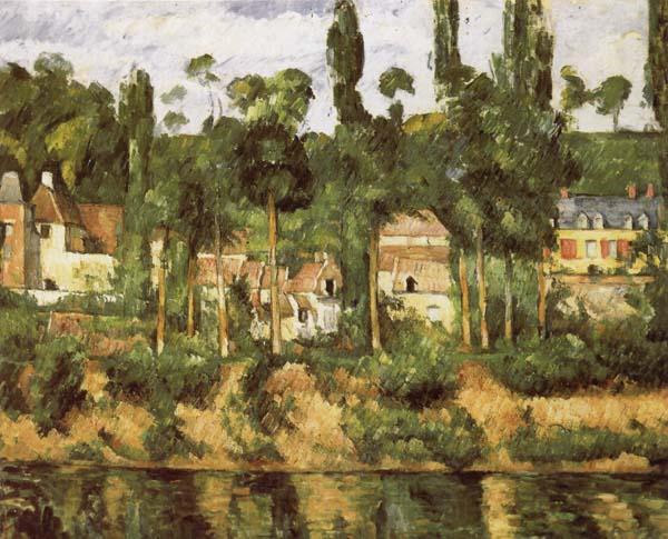 Paul Cezanne Chateau de Medan France oil painting art